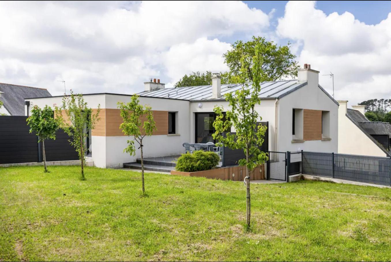 Maison Contemporaine Aux Portes De Brest Bohars Exterior foto
